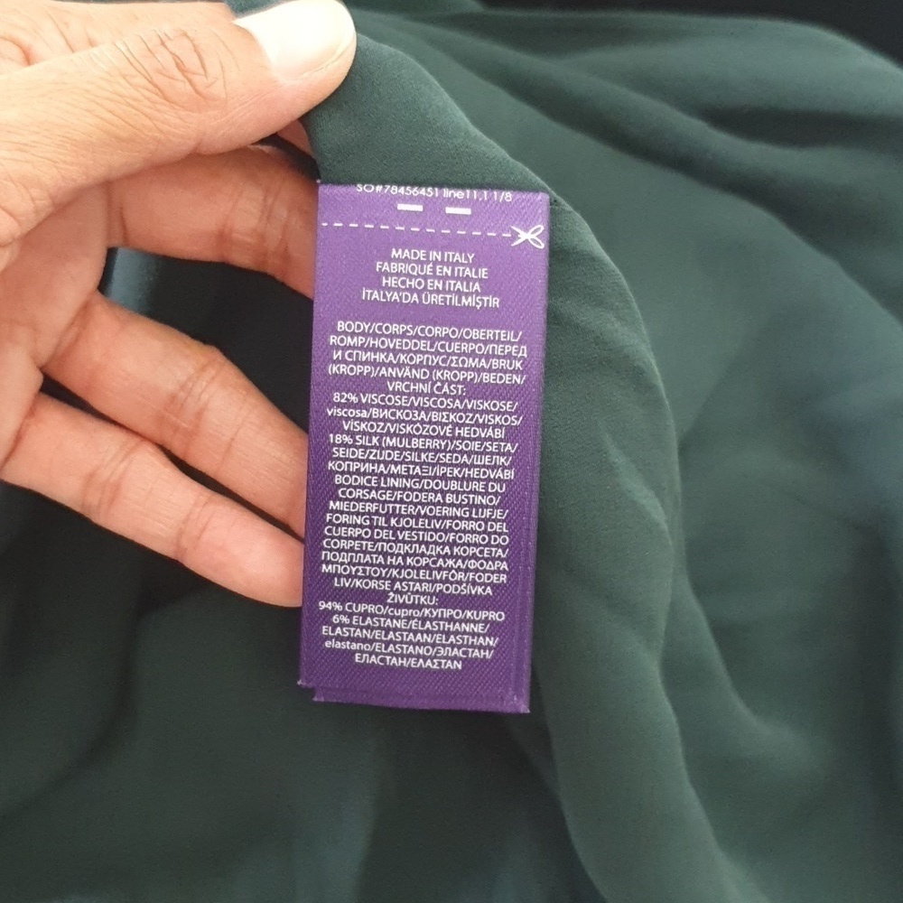 Ralph Lauren Purple Label Niles Strapless Velvet Evening Dress - Picture 7 of 12